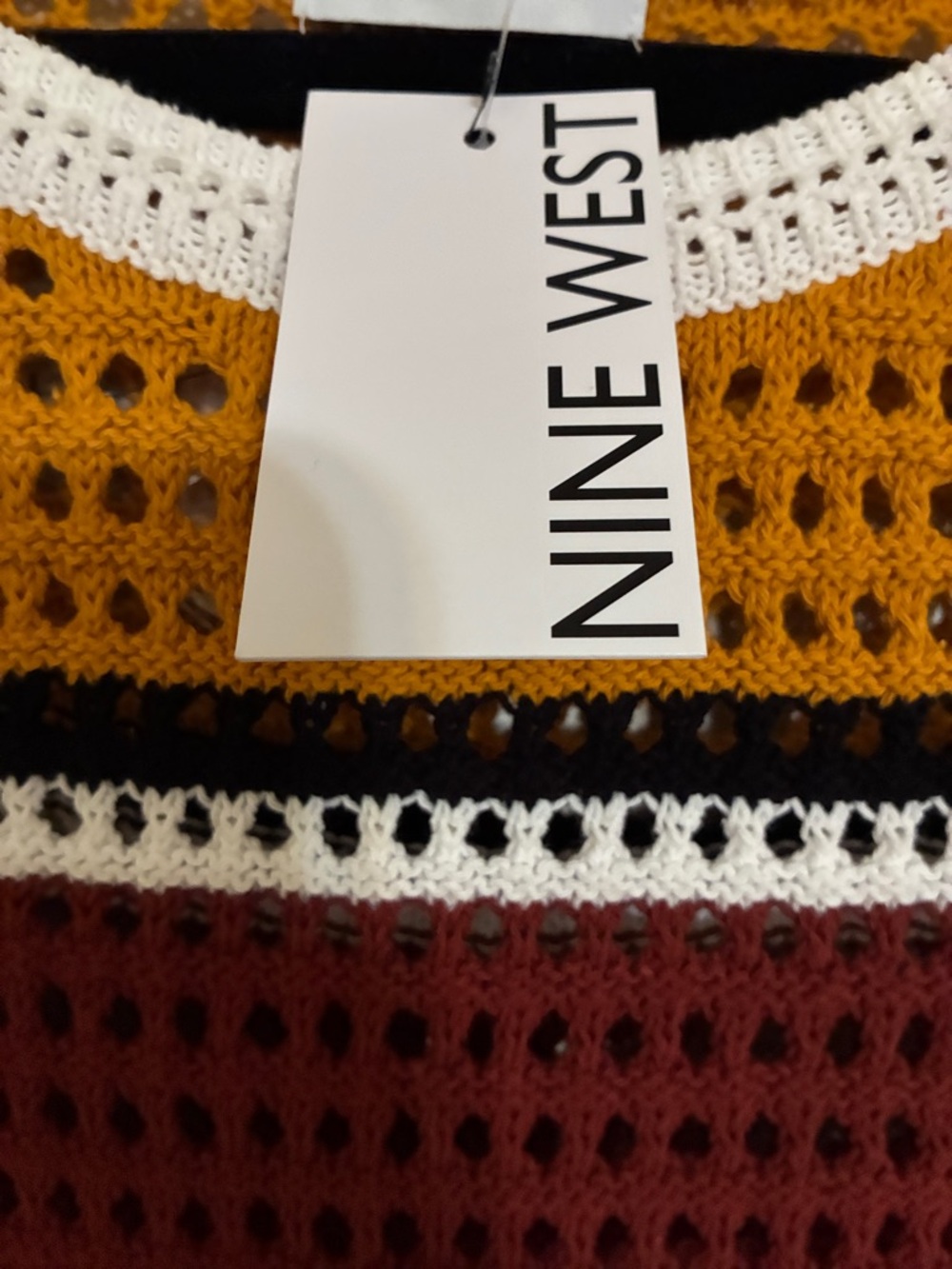Nine West - EARTHY TONES BEACH COVER-UP - Picture 7 of 9